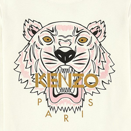 KENZO Kids T-shirt z długim rękawem Tiger