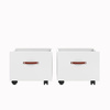 LIFETIME Kidsrooms Two containers on wheels, white