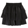 KARL LAGERFELD KIDS Spódnica czarna z falbanami