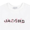 THE MARC JACOBS T-shirt dziecięcy dla dziewczynki z logo biały
