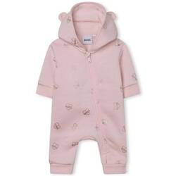 BOSS Kids Baby girls all in one in pink