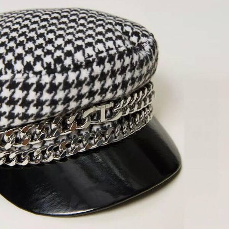 TWINSET Girls houndstooth hat