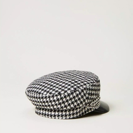 TWINSET Girls houndstooth hat