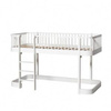  OLIVER FURNITURE Ліжко-горище Wood Original Loft Loft 90x200 см, білий колір