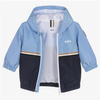 BOSS KIDS Baby boys hooded jacket pale blue and navy