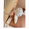 LIFETIME Kidsrooms Children's clip lamp, white