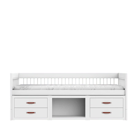 OLIVER FURNITURE Łóżeczko dziecięce Seaside Lille bez tapczanika junior