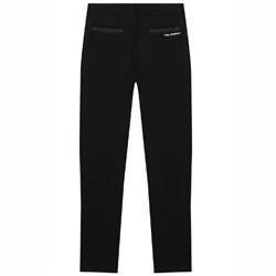 KARL LAGERFELD Kids Eleganckie spodnie dziewczęce czarne
