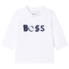 BOSS Kids Dres niemowlęcy dla chłopca trzy-częściowy błękitny