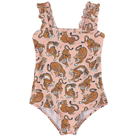 KENZO Kids Kostium kąpielowy dla dziewczynki jednoczęściowy