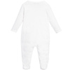 KENZO Kids Pajacyk niemowlęcy z czapką biało-różowy