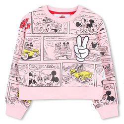 THE MARC JACOBS Girls pink MICKEY MOUSE sweatshirt