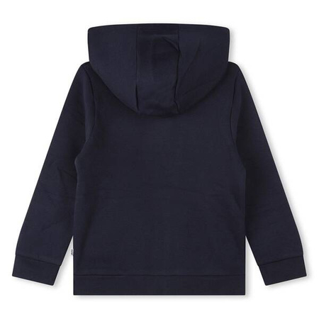 BOSS Kids Boys two-piece logo tracksuit in navy