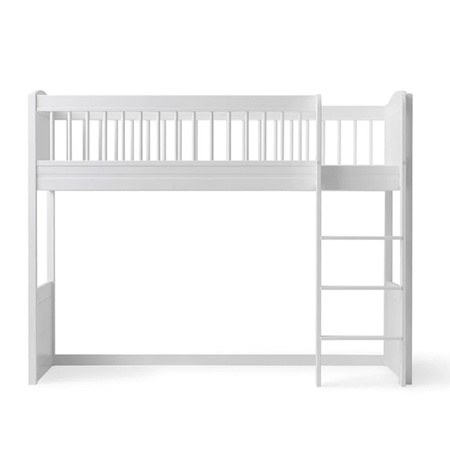  OLIVER FURNITURE Łóżko dziecięce Seaside Lille Low Loft 68x168cm