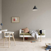  OLIVER FURNITURE Дитяче ліжко Wood Original 160 x 90 см, білий/дуб