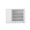 OLIVER FURNITURE WOOD MULTI CUPBOARD 3 DOORS - WHITE