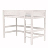 LIFETIME Kidsrooms High Sleeper Bed with Ladder 152 cm, whitewash