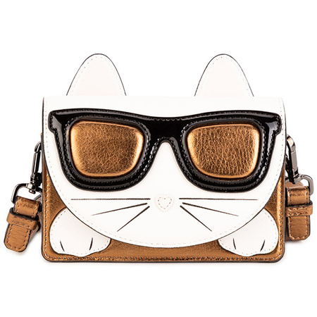 KARL LAGERFELD Kids Girls MINI MI Crossbody bag in black