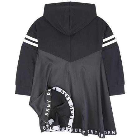 DKNY Girls hooded dress