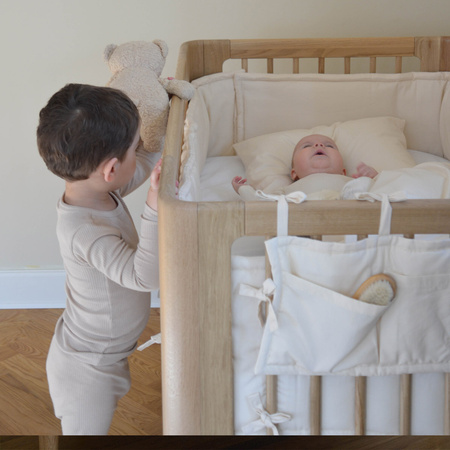We Are Bitte Nature Baby Bed, Oak