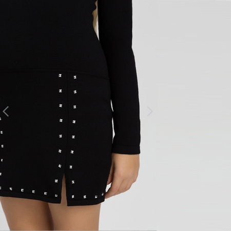 TWINSET Girls short ribbed dress 