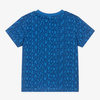 KARL LAGERFELD T-shirt dziecięcy dla chłopca z nadrukiem logo
