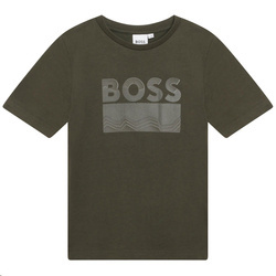BOSS KIDS Cotton t-shirt with print