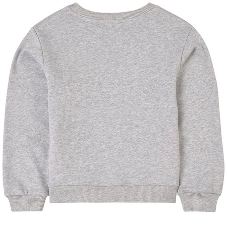 BILLIEBLUSH Bluza dziewczęca szara z nadrukiem