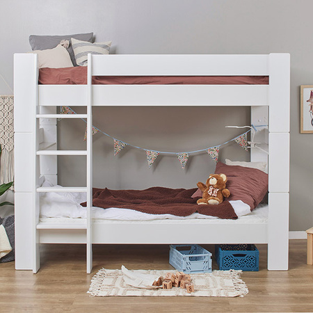 Hoppekids SFK Bunk bed 90x200 cm, White