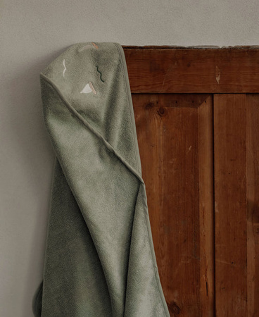 OLIVER FURNITURE Ręcznik dziecięcy kąpielowy SAILBOATS