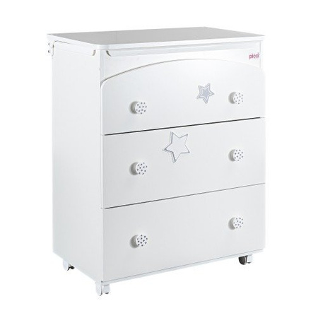 PICCI STELLA Komoda dziecięca z wanienką i przewijakiem