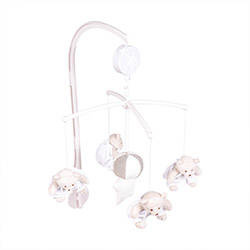 PICCI NANNY Carousel with Music Box Cream