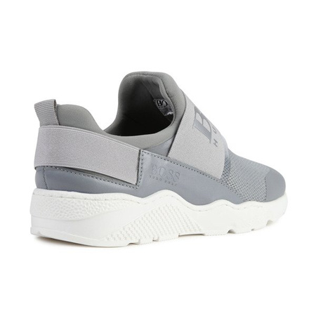 BOSS Kids Buty chłopięce szare