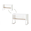 HOPPEKIDS Cradle 40x80 cm, white