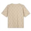 HUGO Boys white cotton t-shirt with monogram print