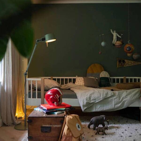 WOOD ORIGINAL BED, WHITE/OAK