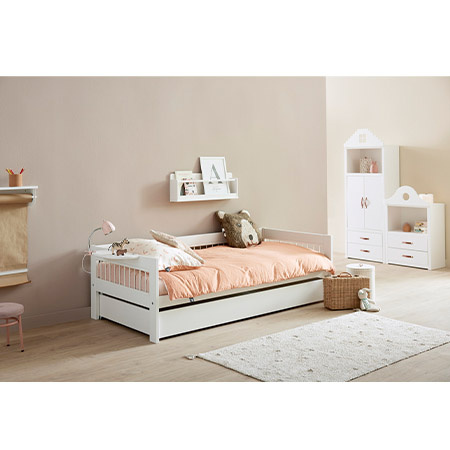 OLIVER FURNITURE Łóżeczko dziecięce Seaside Lille bez tapczanika junior