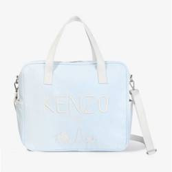 KENZO Kids Baby girls changing bad in pale blue
