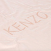 KENZO Kids Kocyk niemowlęcy dla dziewczynki z bawełny organicznej różowy