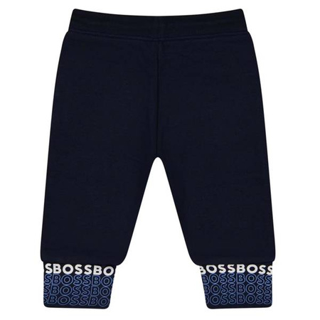 BOSS KIDS Boys navy 2-piece tracksuit