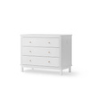 OLIVER FURNITURE WOOD Komoda dziecięca z trzema szufladami, white