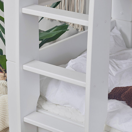 Hoppekids SFK Bunk bed 90x200 cm, White