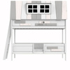 LIFETIME Kidsrooms Bunk Bed with Ladder 90x200 cm My Hangout, white