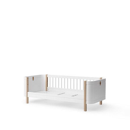  OLIVER FURNITURE Дитяче ліжко Wood WOOD MINI, 68 x 162 см, білий/дуб