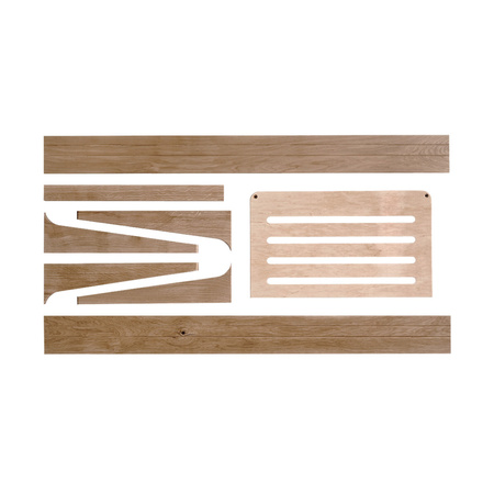 We Are Bitte Zestaw do przekształcenia łóżeczka Nature, dąb