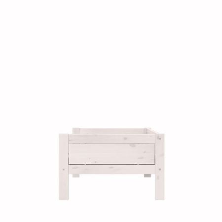 LIFETIME Kidsrooms Łóżko dziecięce pojedyncze 90x200 cm, whitewash
