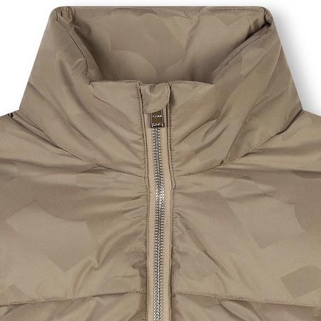 BOSS KIDS Boys coffee puffer jacket 