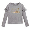 LITTLE MARC JACOBS T-shirt dziewczęcy z długim rękawem
