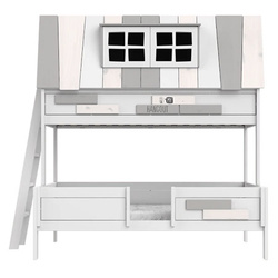 LIFETIME Kidsrooms Kid's Bunk bed My H90/120x200 cm My Hangout, white