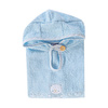 PICCI Nene Baby embroidered hooded poncho 0-2 years blue